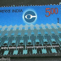 India 2014 Central Vigilance Commission 1v MNH