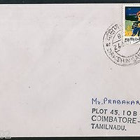 India 1991 Antarctica 10th Scientific Expedition Cover Maitri P.O Cancel #16033C