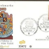 Germany 1967 Franz Von Taxis Founders of Postal Cover