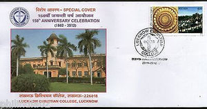 India 2012 Christian College Lucknow Education Architecture Special Cover # 7476
