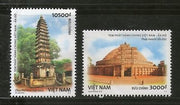 Vietnam 2018 India Joints Issue Ancient Arch Sanchi Stupa PhoMinh Pagoda MNH # 3999