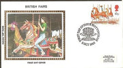 Great Britain 1983 British Fairs Colorano Silk Cover # 13139