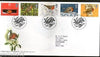 Great Britain 1995 Christmas Festival Birds Robin in winter scene 5v FDC # F70