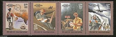 India 2006 Field Post Office FPO 150 Years Military Phila-2233 Se-tenant MNH