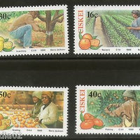 Ciskei 1988 Farming Fruits Vegetables Plant Nursary Tree Sc 123-26 MNH # 3266