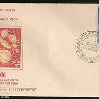 India 1964 International Congress of Orientalist Phila-395 FDC