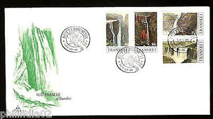 Transkei 1979 Waterfalls Environment Nature Sc 62-66 FDC # 16120