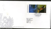 Great Britain 2000 Millennium Projects Tree & Leaf Space Ant Booklete FDC # F17