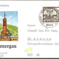 Germany 1970 Town Oberammergau Monument Cross Cover