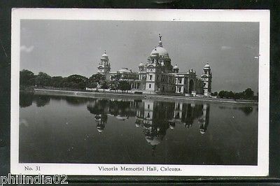 India Calcutta Victoria Memorial Hall Tourism View / Picture Post Card # PC102