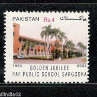 Pakistan 2003 Air Force Public School Sargodha Architecture  Sc 1019 MNH # 4236