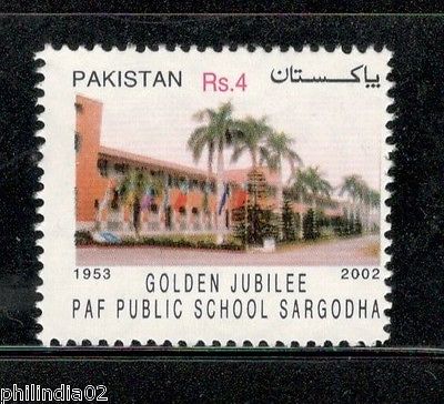 Pakistan 2003 Air Force Public School Sargodha Architecture  Sc 1019 MNH # 4236