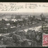 Austria 1911 Parliament Building Wien Vienna Vintage Picture Post Card # PC26