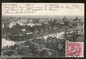Austria 1911 Parliament Building Wien Vienna Vintage Picture Post Card # PC26