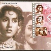 India 2008 Famous Woman Madhubala Film Actress M/s on FDC