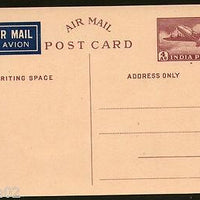 India 1950 4As Air Mail Post Card Jain-AP5 MINT # 5609 Postal Stationary
