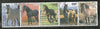 Niger 1998 Horses Domestic Animals Wild Life Fauna Setenant Cancelled # 5391