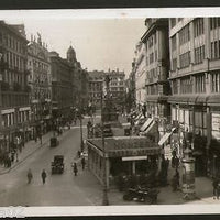 Austria 1935 Graben Street Wien Vienna Vintage Picture Post Card to France #PC24