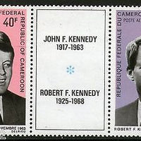 Cameroun 1968 Kennedy Brothers Apostle of Non-Violence Sc C113-14 MNH # 1986