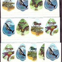 Tonga 1978 Wild Life Conservation Odd shaped Sc 444-CO152 13v MNH # 1562