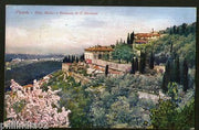 Italy 1930 FieSole Medici Villas and St. Jerome's View Picture Post Card # 144