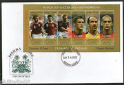 Sierra Leone 2002 World Cup Soccer Championships Football Sc 2565 Sheetlet FDC