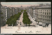 Austria 1902 Ring Road Grand Hotel Wien Vienna Vintage Picture Post Card # PC22