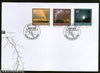 Liechtenstein 2007 Natural Phenomena Rainbow Mountain Moon Sc 1397-99 FDC # 7562