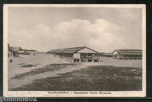 Egypt Alexandria Moustapha Pach Baraques View / Picture Post Card # PC080