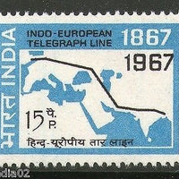 India 1967 Indo-European Telegraph Service Phila-452 1v MNH