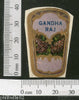 India 1950's Gandharaj Hair Oil French Print Vintage Perfume Label Multi-Co 3185