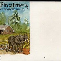 Norfolk Island Philip McCoy Farmer Agriculture Postal Stationery Envelope #16003