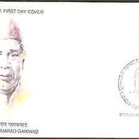 India 2002 Bhaurao Krishnarao Gaikwad Phila-1917 FDC