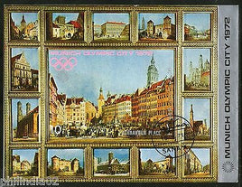 Yemen Arab Rep. Munich Olympic Games Architecture M/s Cancelled # 13477