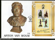 South Africa 1992 Sculptures by Anton van Wouw Art Sc 843a M/s on FDC # 15224