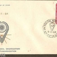 India 1964 International Organization Phila-407 FDC