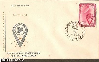 India 1964 International Organization Phila-407 FDC