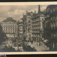 Austria Neuer Markt Tramways Cars Wien Vienna Vintage Picture Post Card # PC40