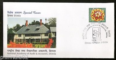 India 2010 Natonal Academy of Audit & Acccount Architecture Special Cover #18351