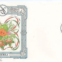 Anguilla 1986 Royal Wedding Prince Andrew & Sarah Fargusan Sc 683 Flower FDC