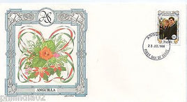 Anguilla 1986 Royal Wedding Prince Andrew & Sarah Fargusan Sc 683 Flower FDC