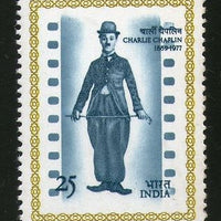 India 1978 Charlie Chaplin Cinema 1v Phila-761 MNH