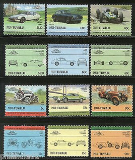 Tuvalu - Nui 1985 Cars Automobile VehiclesTransport 12v MNH # 2232