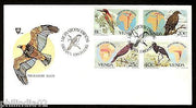 Venda 1983 Migratory Birds Maps Eagle Strok Fauna Wildlife Sc 100-3 FDC # 16480