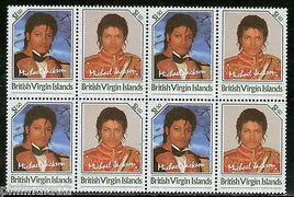 British Virgin Islands 1988 Michael Jackson Music Singer Unissued BLK MNH # 6253B