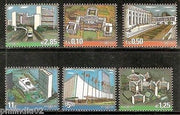 United Nations 2011 Street & Aerial Views of Buildings Architecture MNH # 2618