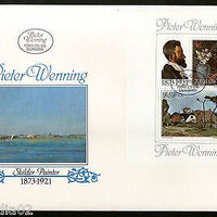 South Africa 1980 Paintings by Pieter Wenning Art Sc 533a M/s on FDC # 15220