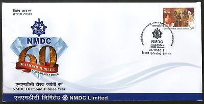 India 2017 NMDC National Mineral Development Corporation Diamond Sp. Cover 18472