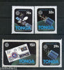 Tonga 1983 World Communications Year Satellite Space Sc 545-48 MNH # 3011