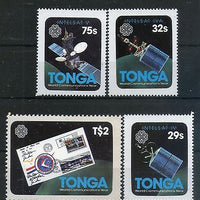 Tonga 1983 World Communications Year Satellite Space Sc 545-48 MNH # 3011